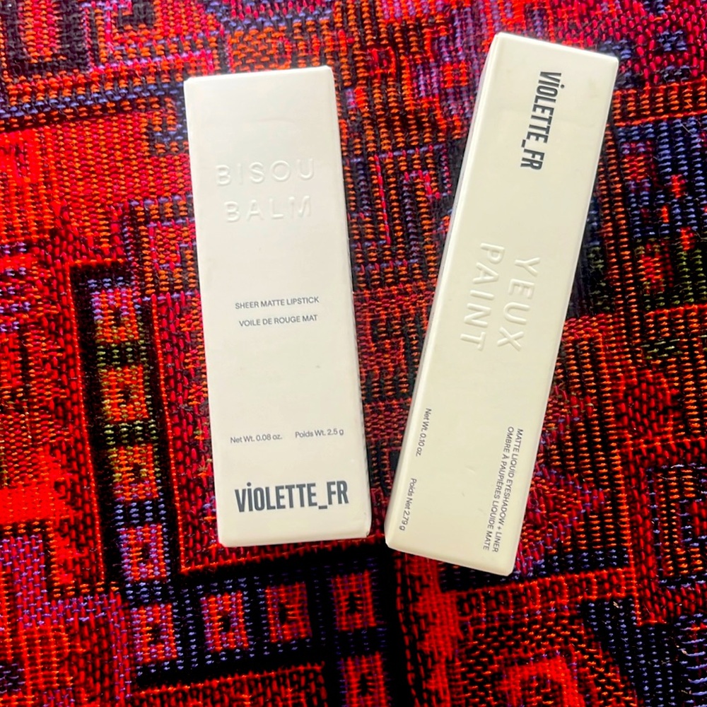 Violette FR Bisou Balm and Yeux Paint